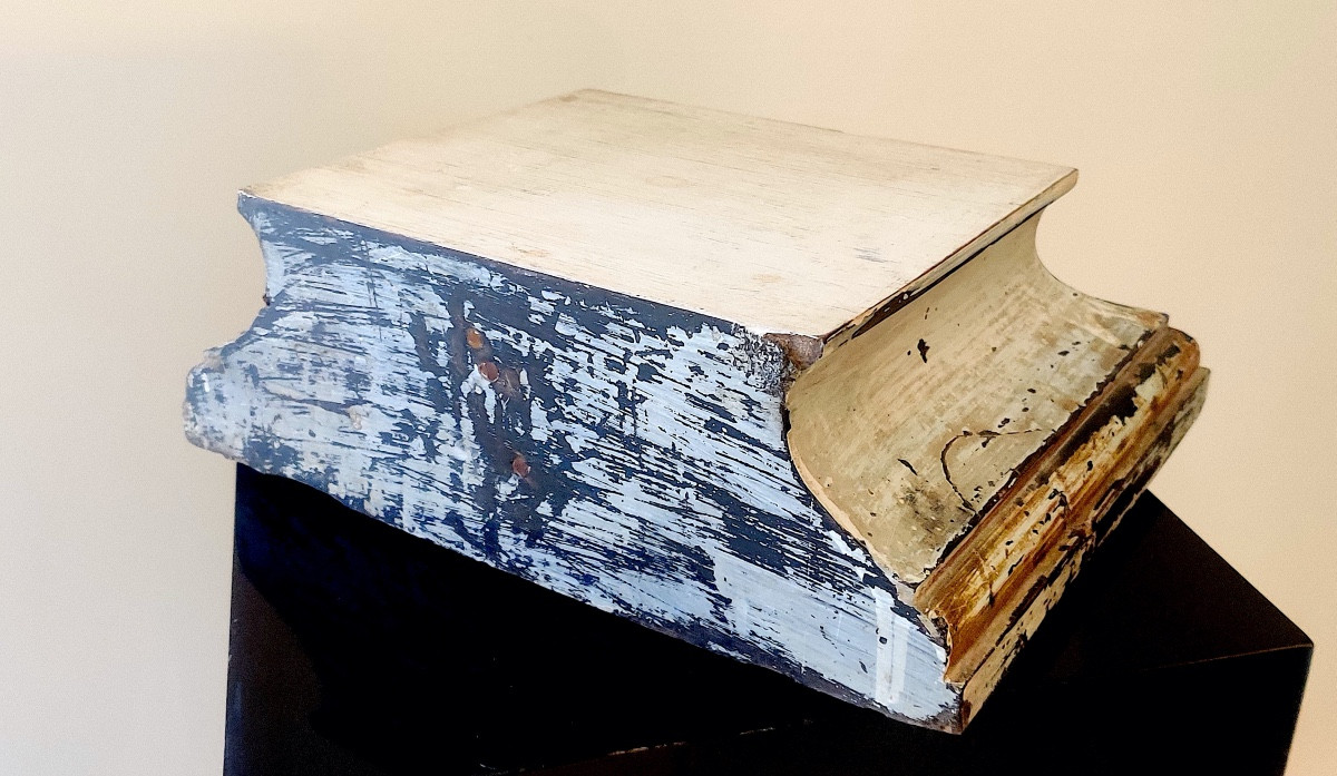 Painted Wooden Base/display Stand Lxiv, France, 18th Century.-photo-3