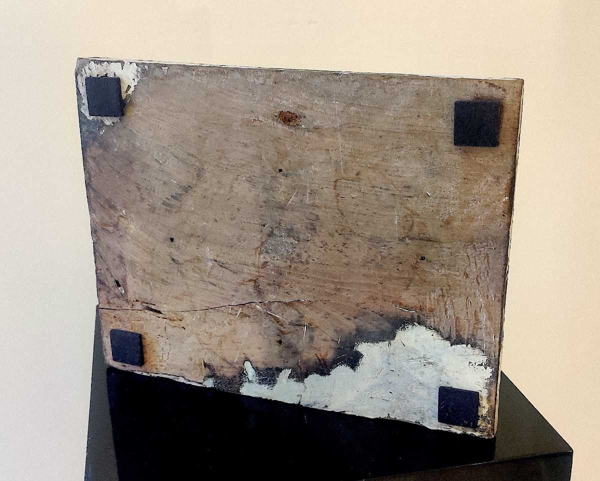 Painted Wooden Base/display Stand Lxiv, France, 18th Century.-photo-4