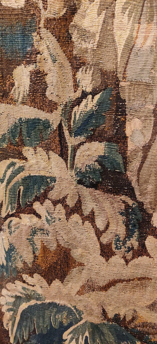 Lxiv Period Tapestry Portière, Aubusson Or Felletin, Late 17th Century.-photo-2