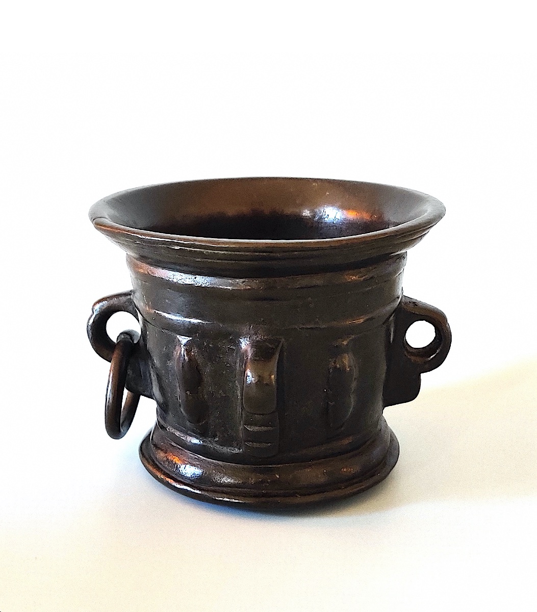 Renaissance Apothecary Mortar Made Of Bronze, Italy, Late 16th Century.-photo-2