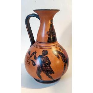 Vase de style grec , "Grand Tour", Italie , fin XIXème. 