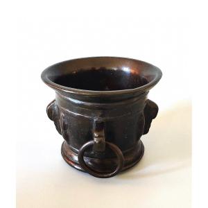 Renaissance Apothecary Mortar Made Of Bronze, Italy, Late 16th Century.
