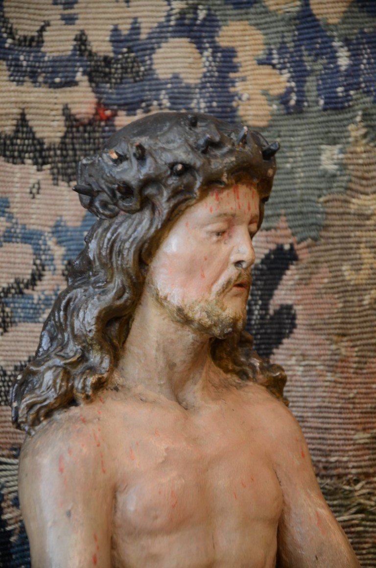 Christ In The Bonds. Late Sixteenth - Early Seventeenth Century.-photo-4