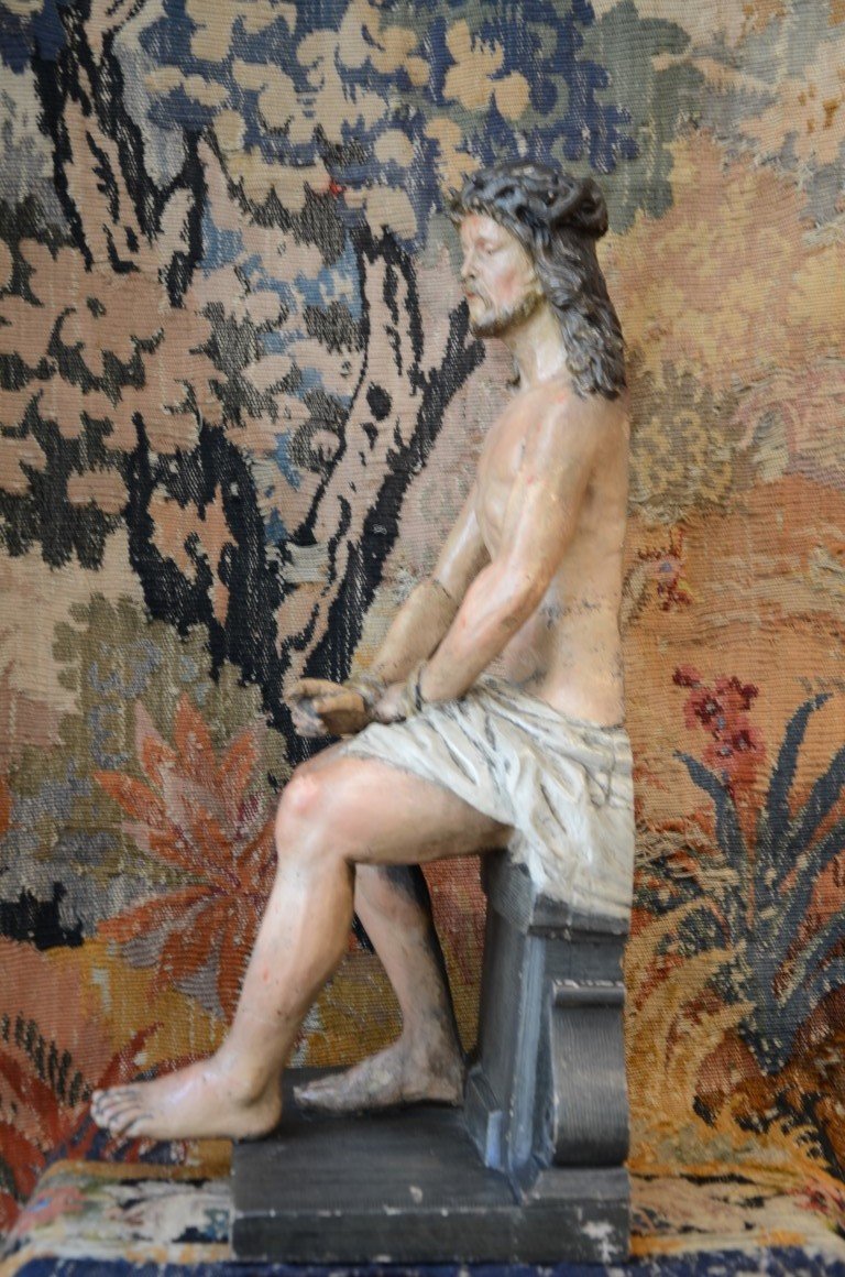 Christ In The Bonds. Late Sixteenth - Early Seventeenth Century.-photo-6