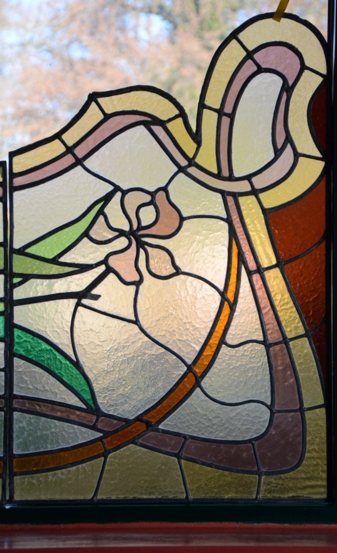 Stained Glass. Art Nouveau.-photo-4