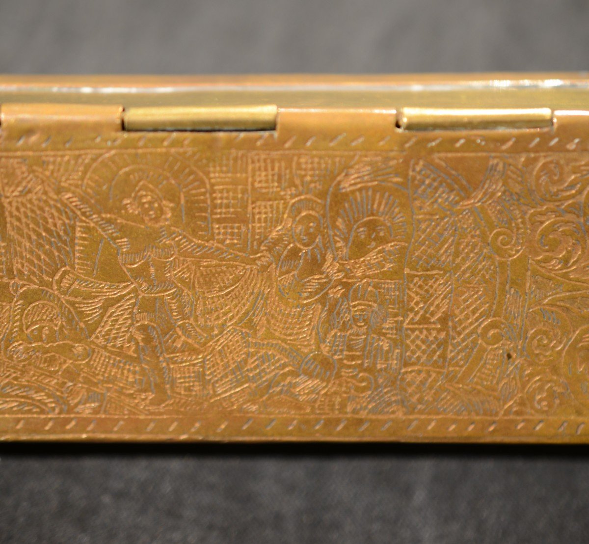 Tobacco Box. Eighteenth Century.-photo-3