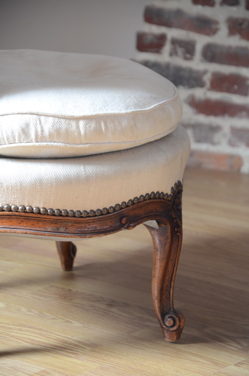 Louis XV Style Armchair Stamped Bosson.-photo-2
