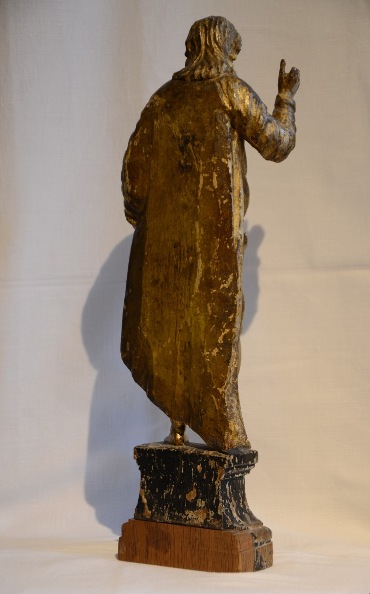 Christ Blessing. Early Eighteenth Century.-photo-3
