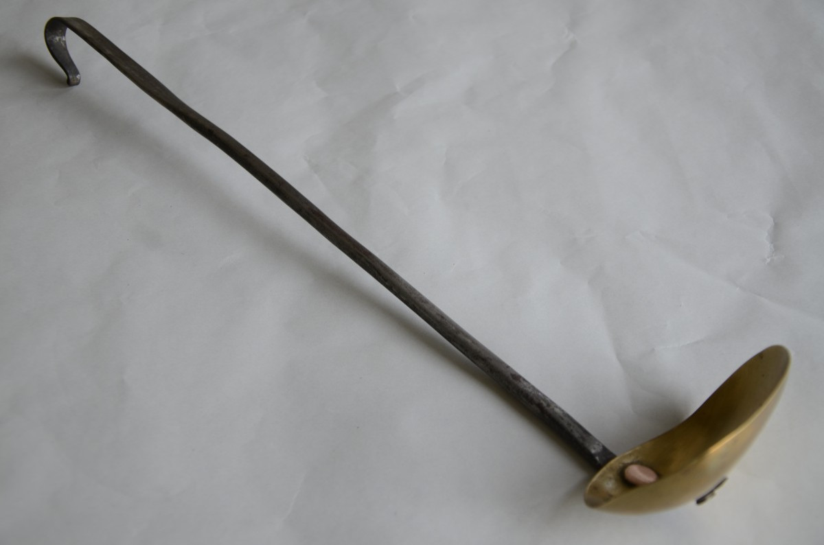 Sauce Spoon. Eighteenth Century.-photo-3