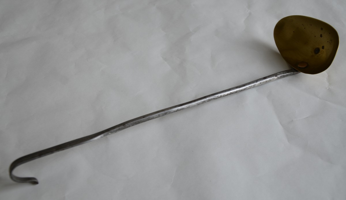 Sauce Spoon. Eighteenth Century.-photo-4