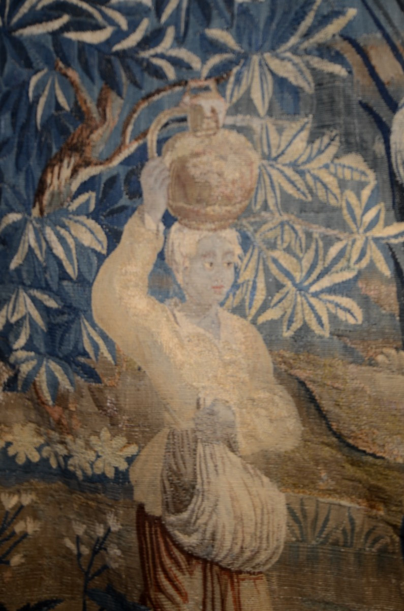Tapisserie d'Aubusson. Dix-huitième siècle.-photo-8