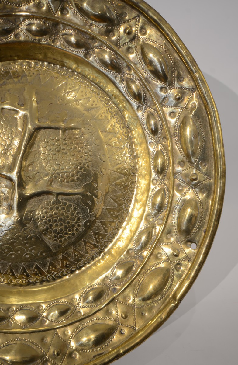 Offering Dish. Mechelen. 16th Century.-photo-4