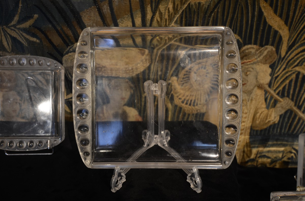 Lalique: Empty Pocket Trays. Twentieth Century.-photo-3