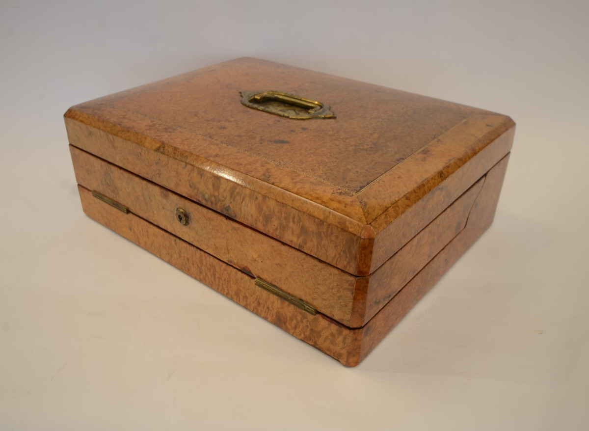  Writing Box By Pearce. Cornhill. London. Nineteenth Century.-photo-2