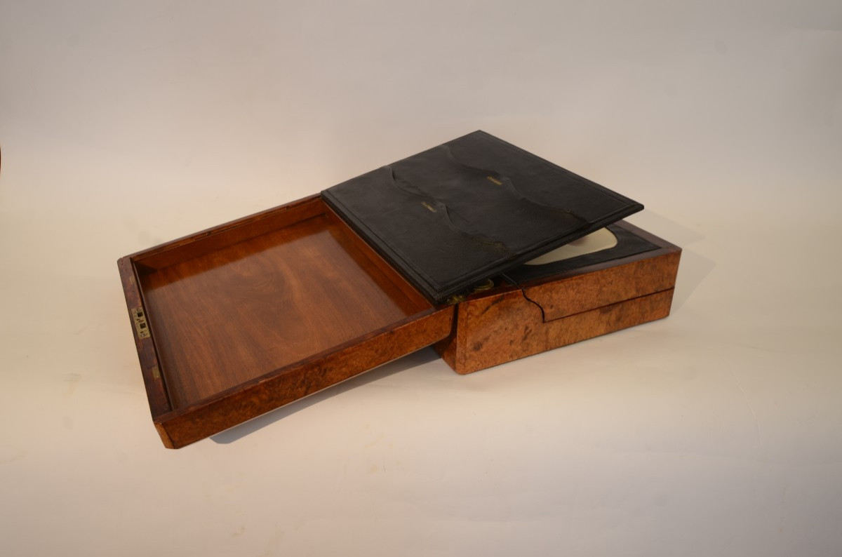  Writing Box By Pearce. Cornhill. London. Nineteenth Century.-photo-2