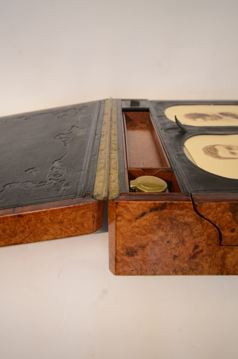  Writing Box By Pearce. Cornhill. London. Nineteenth Century.-photo-4