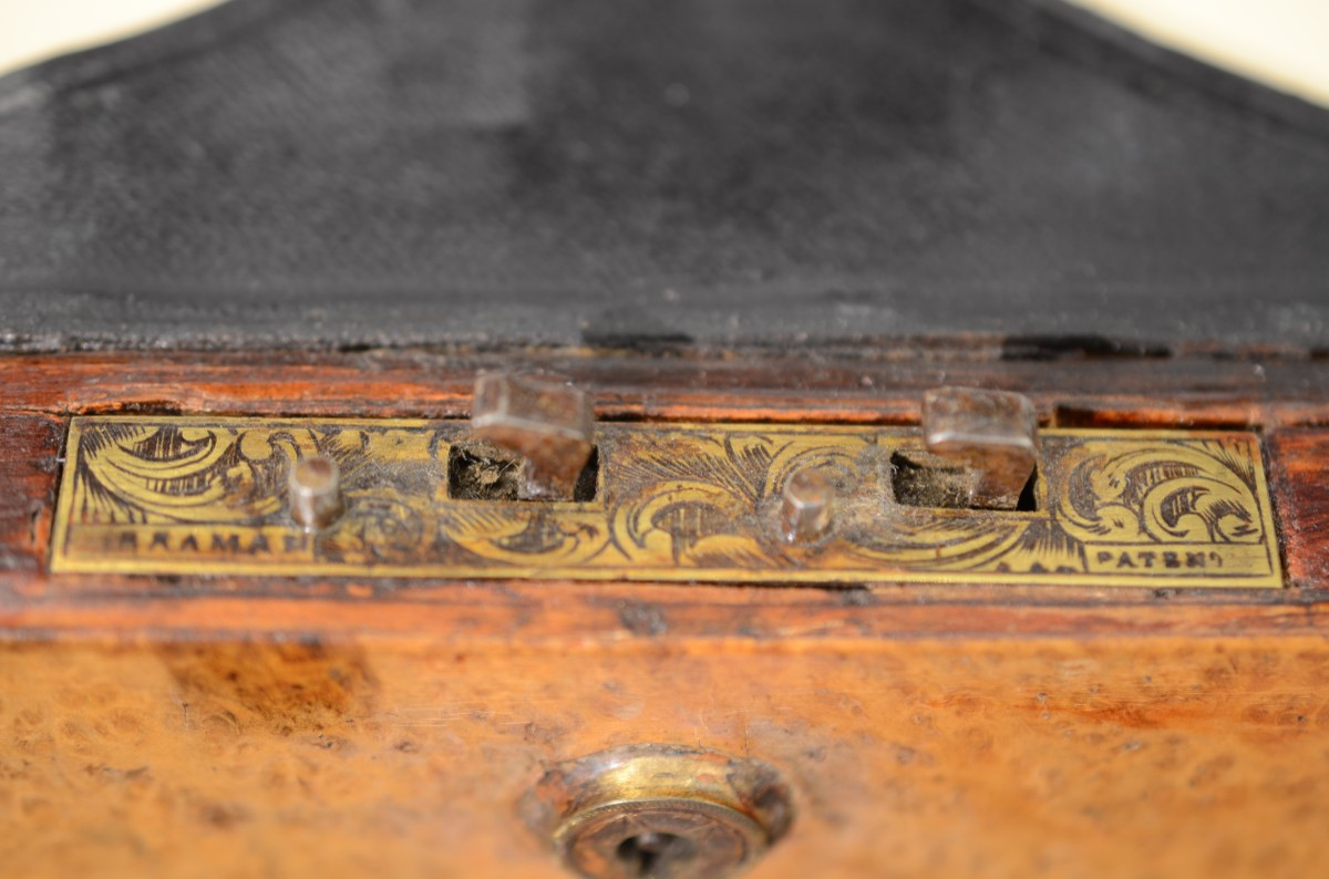  Writing Box By Pearce. Cornhill. London. Nineteenth Century.-photo-5