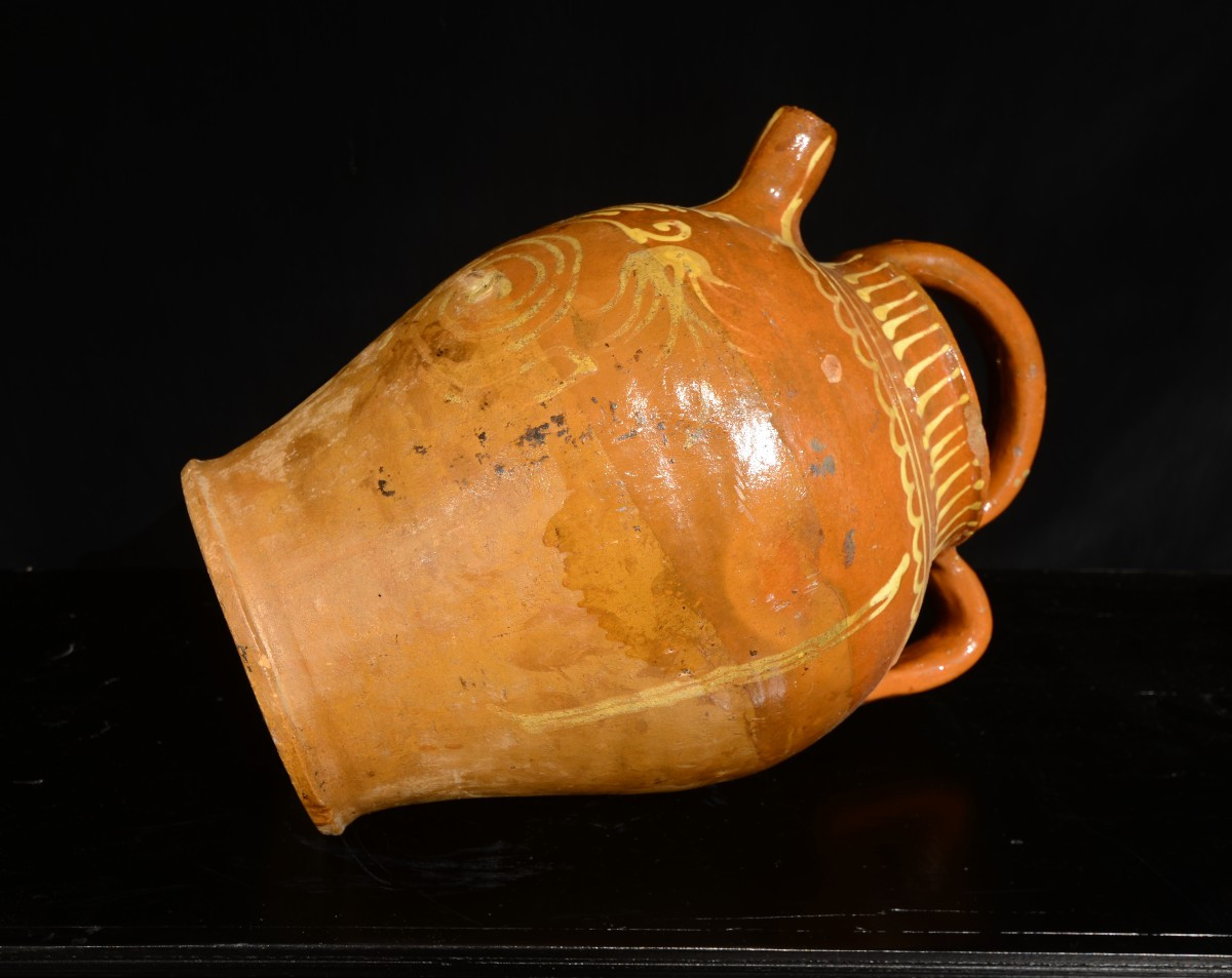 Pitcher. Val De Saône. Nineteenth Century.-photo-3