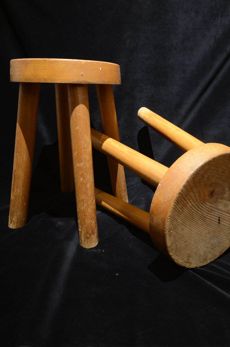 René Martin. Stool. 20th Century.-photo-2