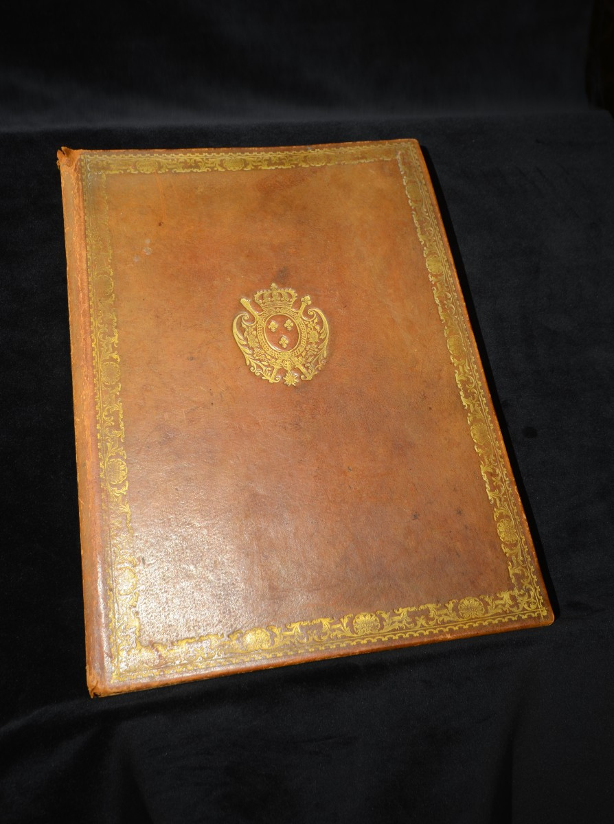 Desk Pads Bearing The Arms Of France. Late Nineteenth Century.