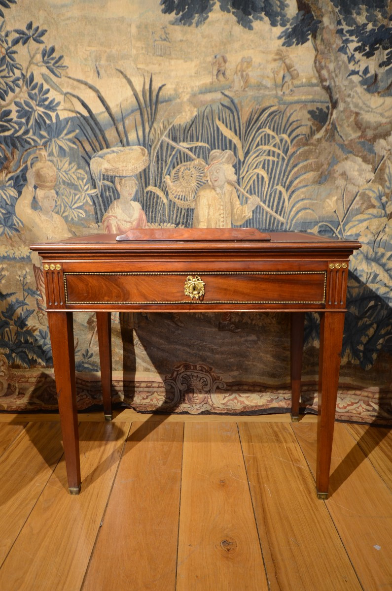 Table In The Style Of La Tronchin. Louis XVI Period.-photo-2