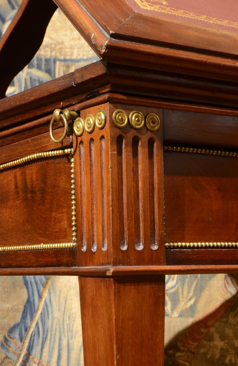 Table In The Style Of La Tronchin. Louis XVI Period.-photo-5