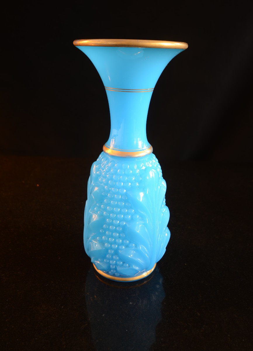 Baccarat. Paire de vases. Epoque Napoléon III.-photo-1