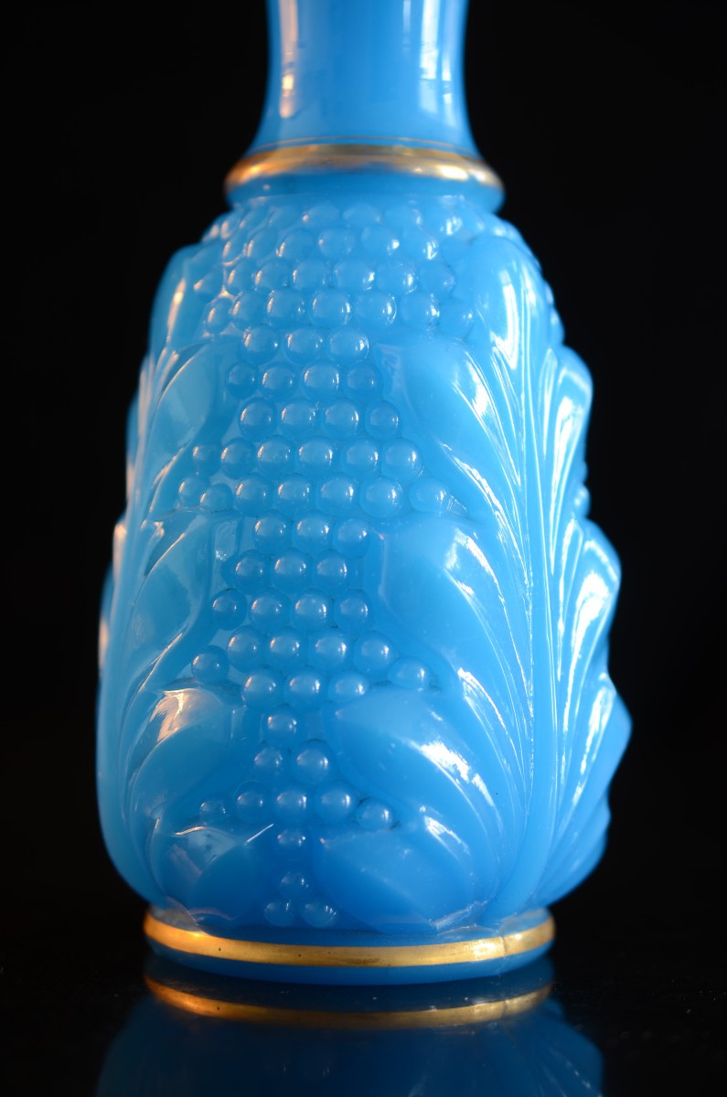 Baccarat. Paire de vases. Epoque Napoléon III.-photo-3