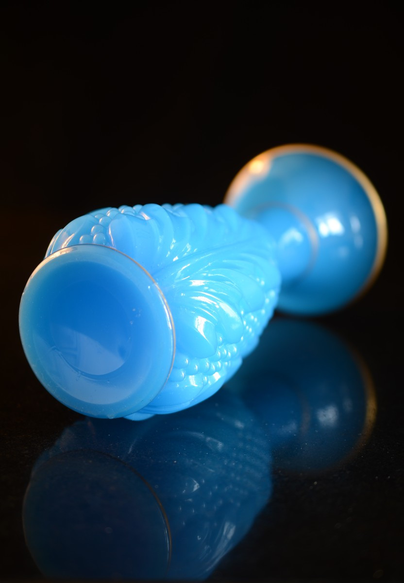 Baccarat. Paire de vases. Epoque Napoléon III.-photo-4