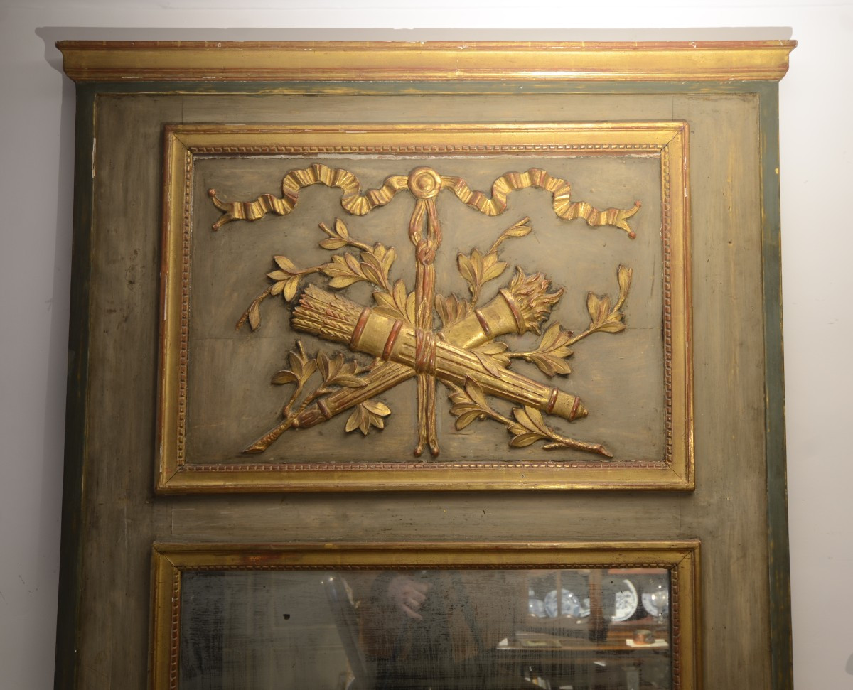 Louis XVI Period Trumeau.-photo-2