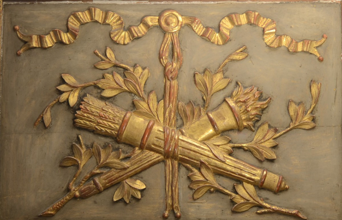 Louis XVI Period Trumeau.-photo-3