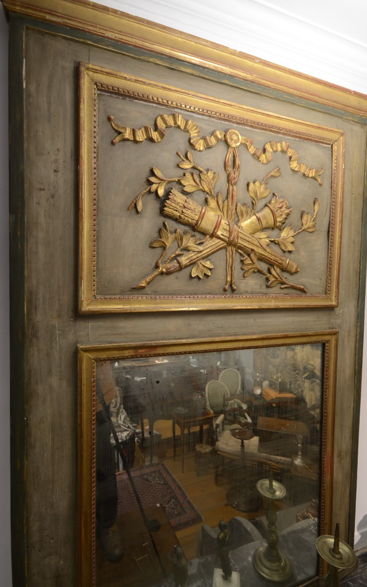 Louis XVI Period Trumeau.-photo-4