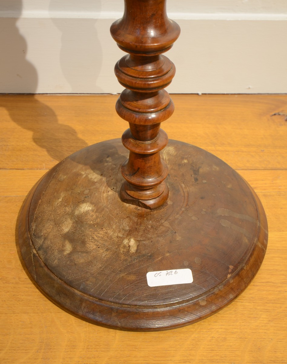 A Small Table With A Light. Seventeenth Century.-photo-4