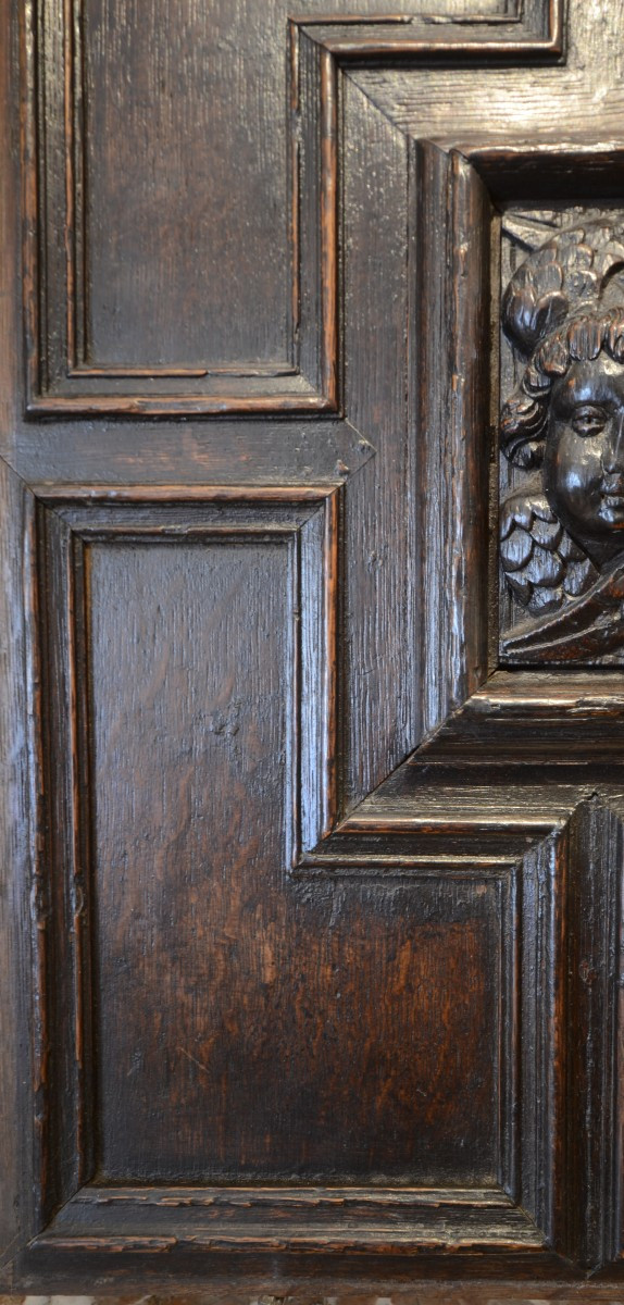 Furniture Panel. Seventeenth Century.-photo-3