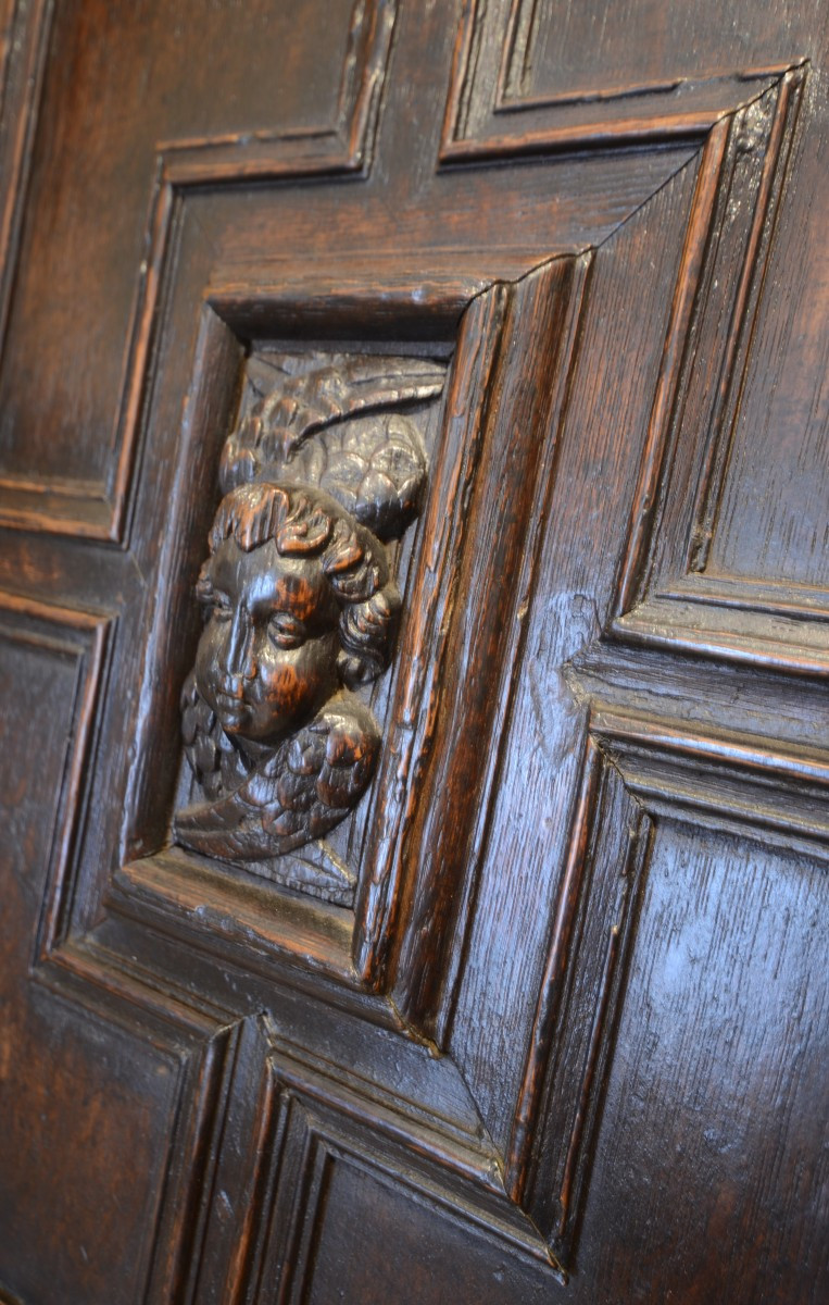 Furniture Panel. Seventeenth Century.-photo-4