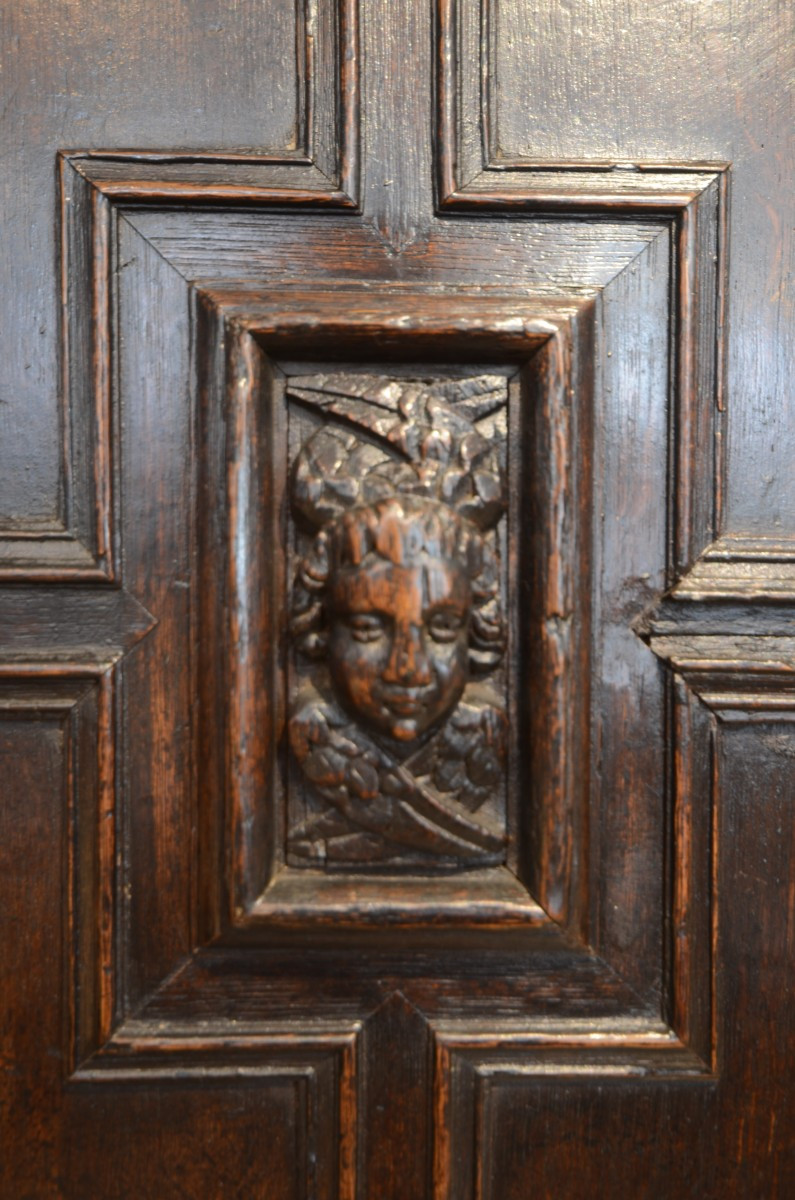 Furniture Panel. Seventeenth Century.-photo-2