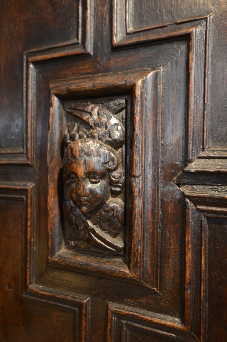 Furniture Panel. Seventeenth Century.-photo-2