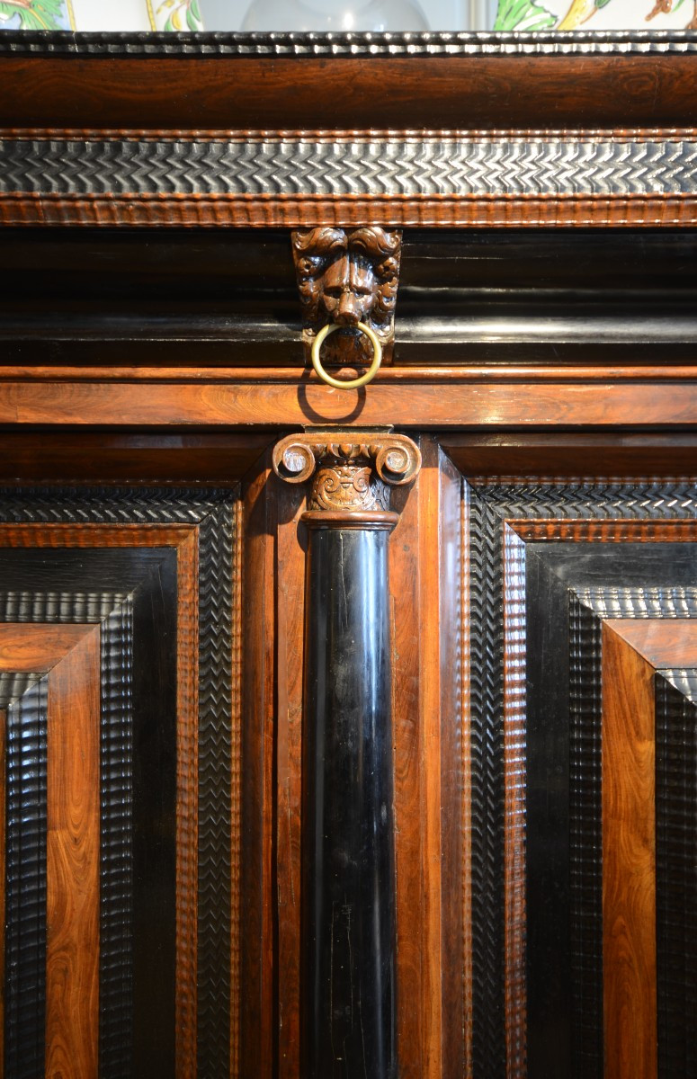 Dutch Armoire. Seventeenth Century.-photo-3