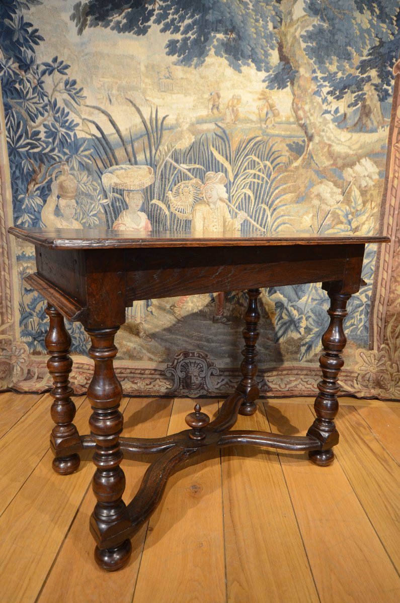 Louis XIV Period Desk Table.-photo-4