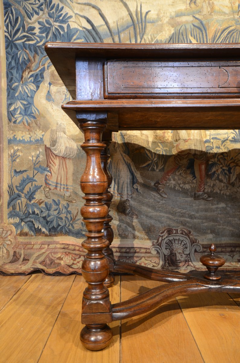 Louis XIV Period Desk Table.-photo-3