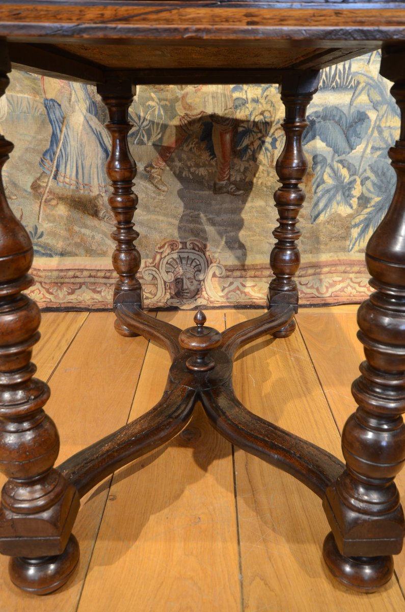 Louis XIV Period Desk Table.-photo-8