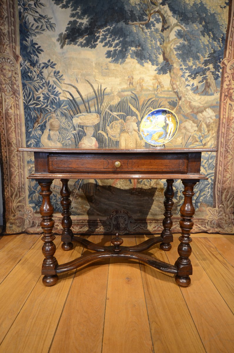 Louis XIV Period Desk Table.