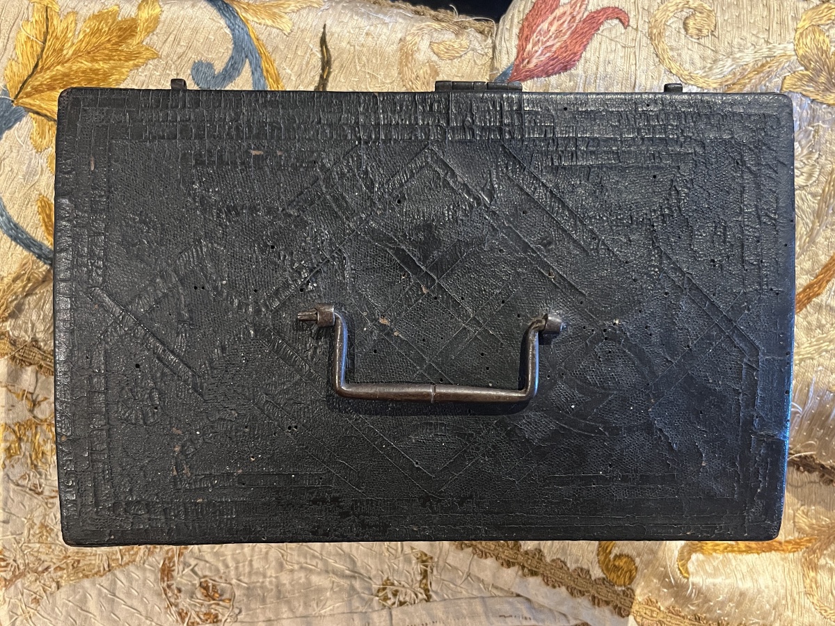 Coffret de messager. Dix-septième siècle.-photo-4