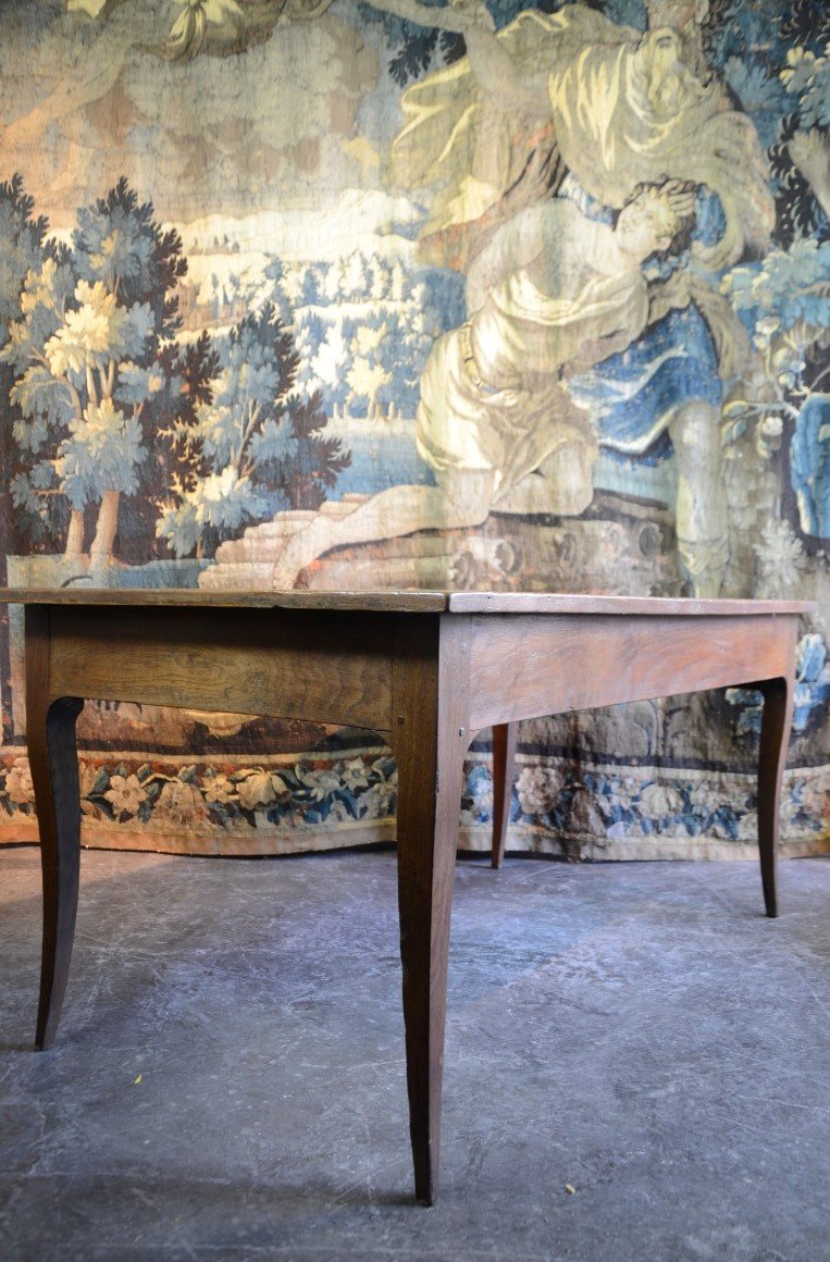 Louis XV Farm Table.-photo-4