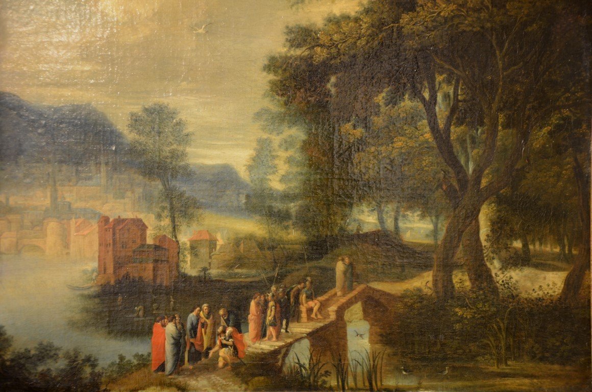 Jésus et le centurion romain. Dix-septième siècle.-photo-6