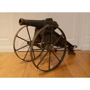 Small Cannon. End Of The 19th Century.