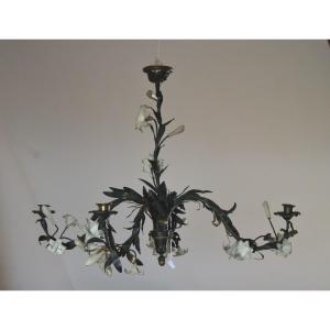 Louis XVI Style Branch Chandelier. Twentieth Century.