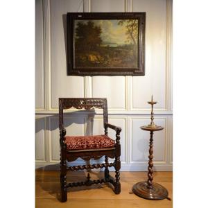Armchair. England. 17th Century.