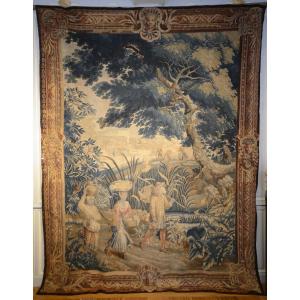Tapisserie d'Aubusson. Dix-huitième siècle.