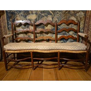 Banquette provençale. Début du dix-neuvième siècle.